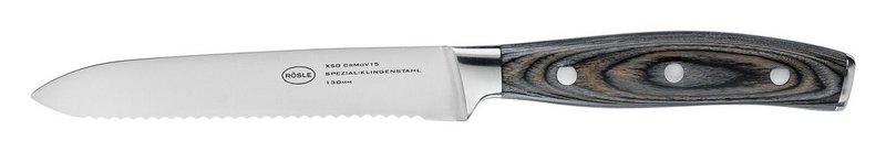RÖSLE Universalmesser Wolfgrey mit Griff Pakka 