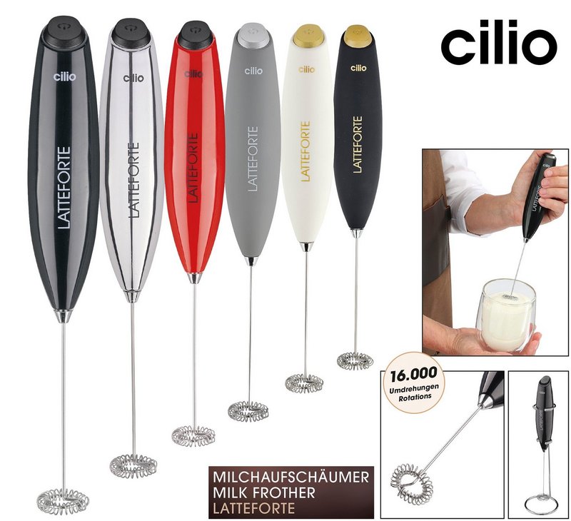 CILIO Milchschäumer Latteforte verchromt 
