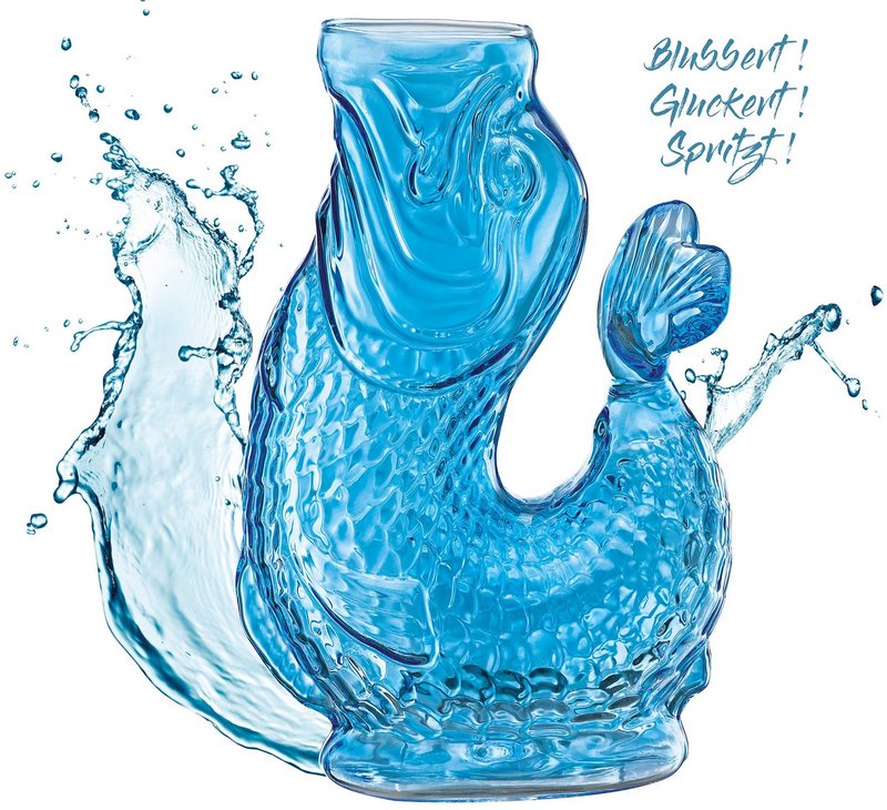 CILIO Wasserkaraffe Nemo blau 