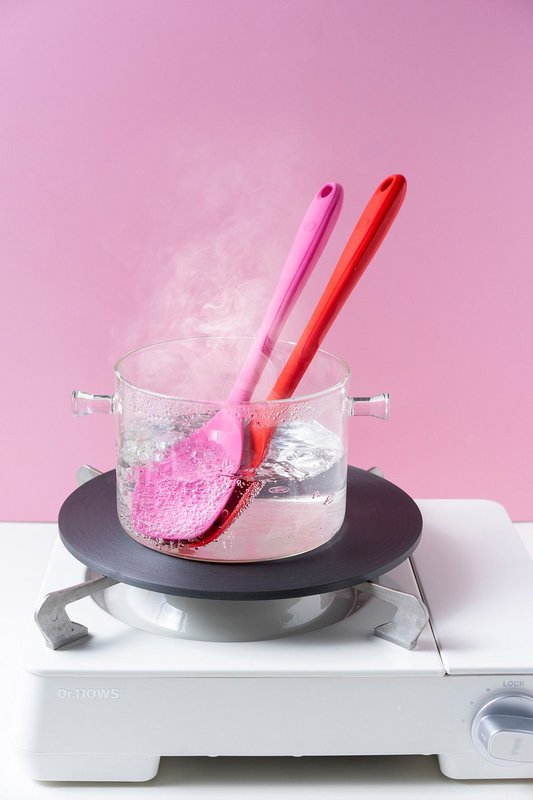 KOCHBLUME Flexlöffel L pink 