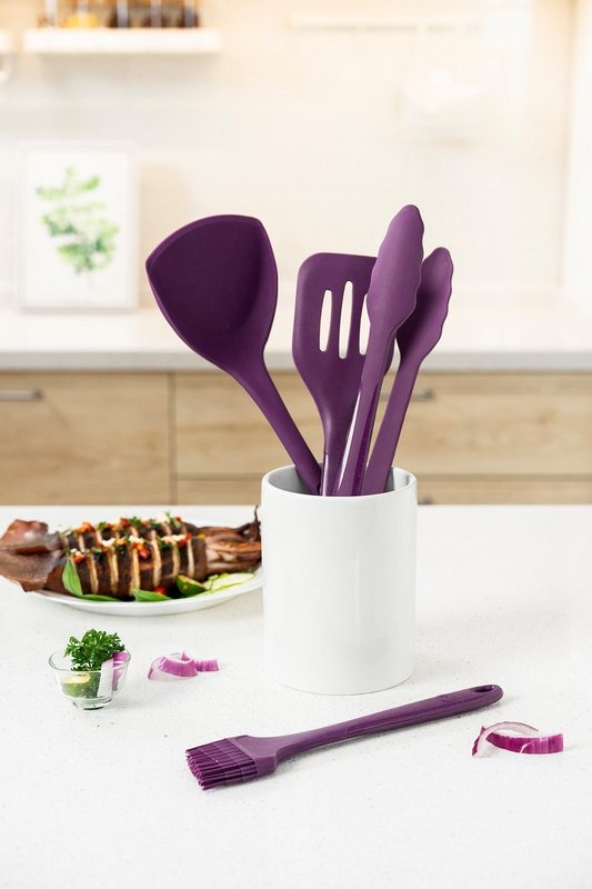 KOCHBLUME Gourmetzange lila 