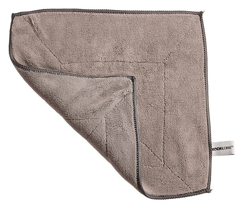 KOCHBLUME Microfastertuch L taupe 