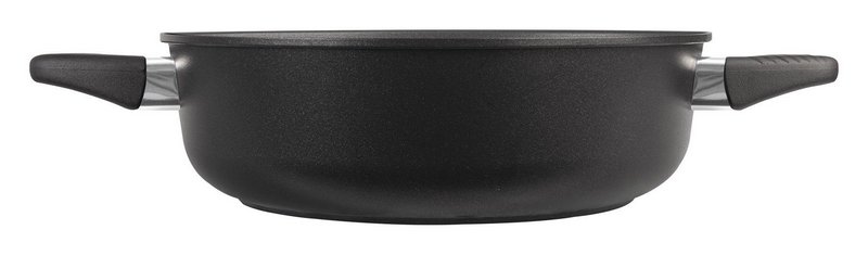 GASTROLUX Bratentopf Biotan Induktion flach 24 cm 