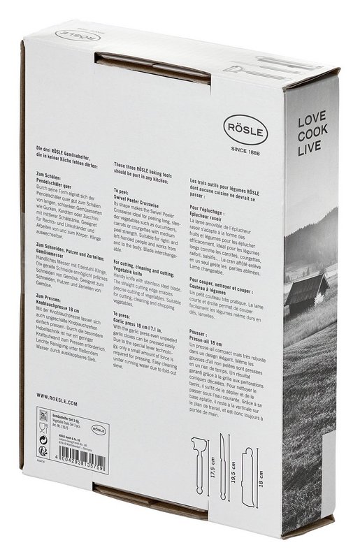 RÖSLE Gemüsehelfer Set 3-teilig 