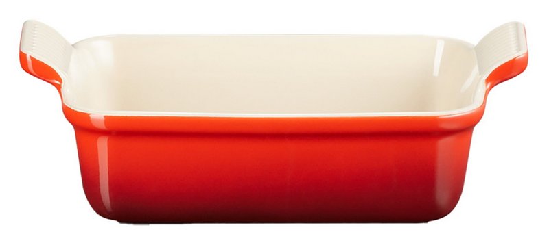 LE CREUSET Auflaufform Tradition kirschrot 1.1 l 