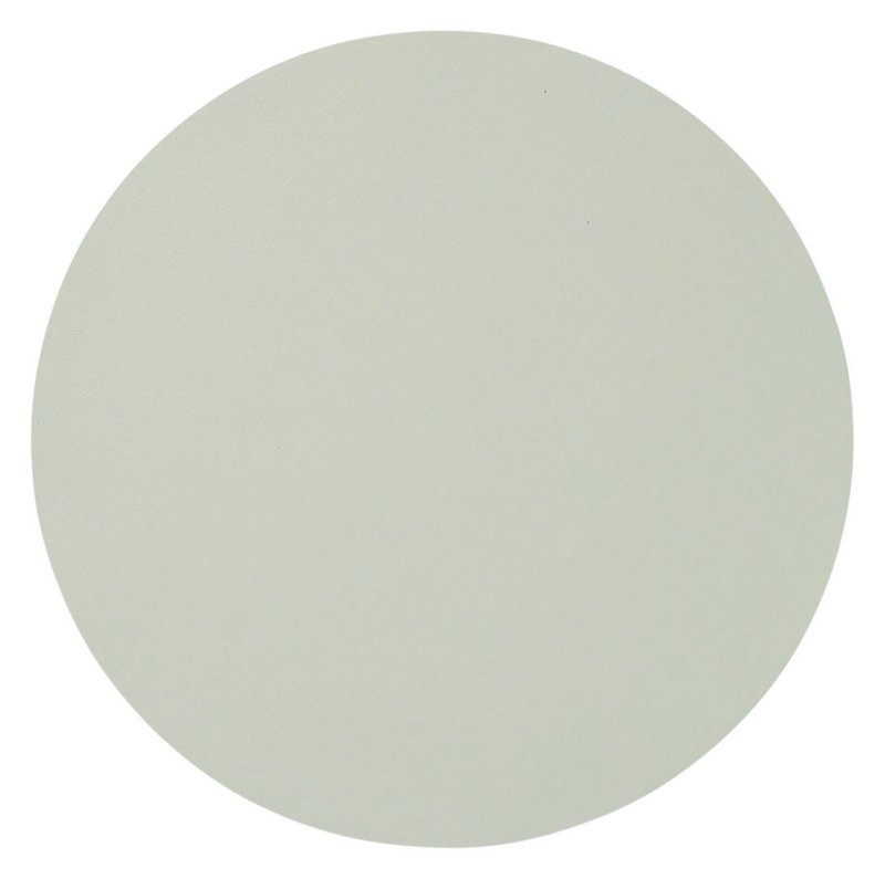 ZELLER Untersetzer rund Kunstleder mint 