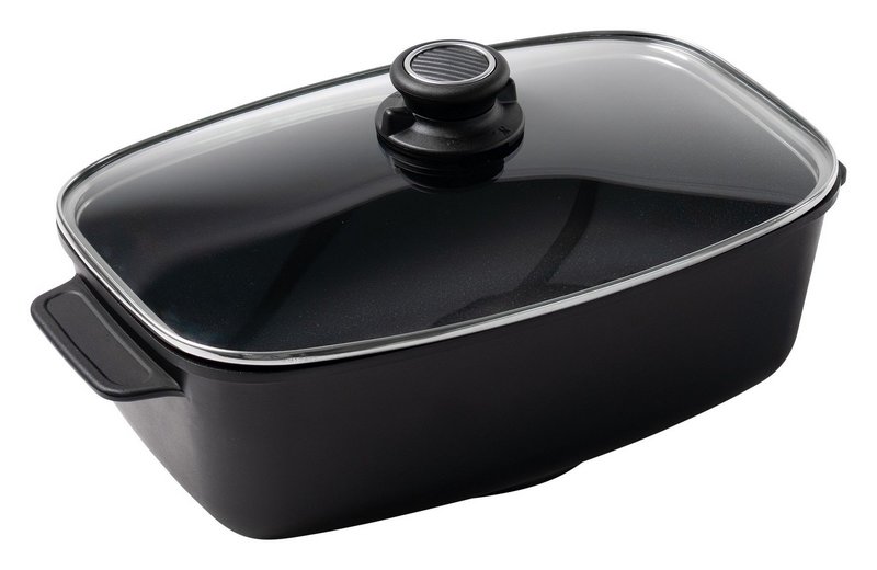 GASTROLUX Bräter EVO mit Glasdeckel Induktion 