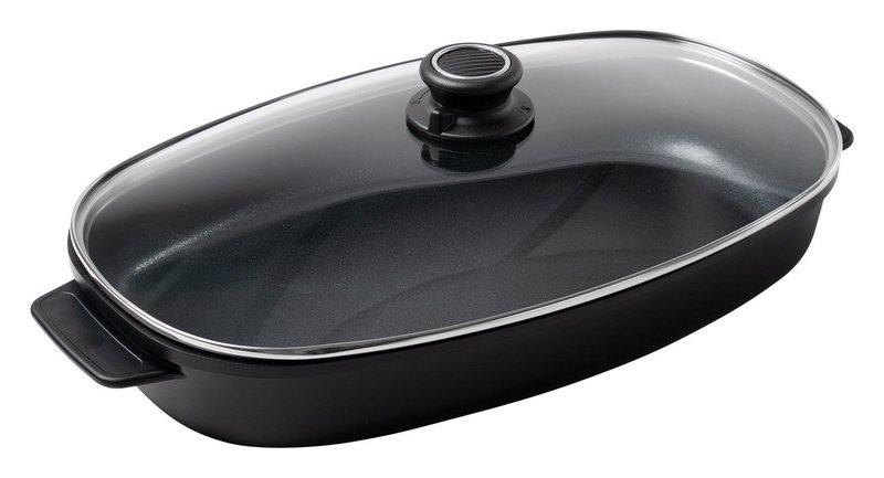 GASTROLUX Bräter EVO mit Glasdeckel Induktion 