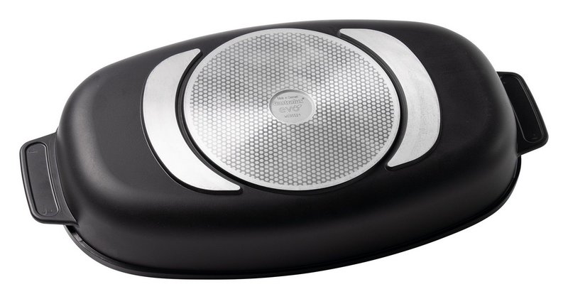 GASTROLUX Bräter EVO mit Glasdeckel Induktion 