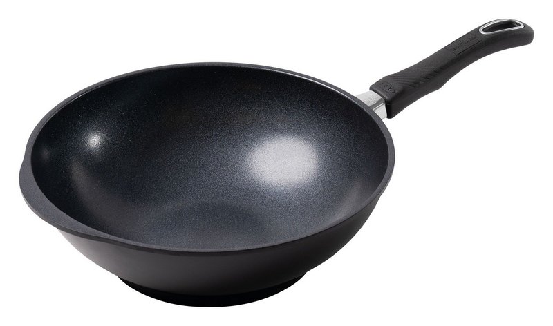 GASTROLUX Wok mit Stiel EVO Induktion 30 cm 