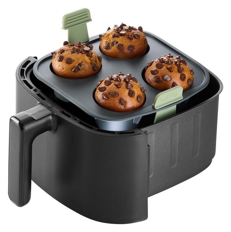 Muffinform Silikon für Heissluftfritteuse 