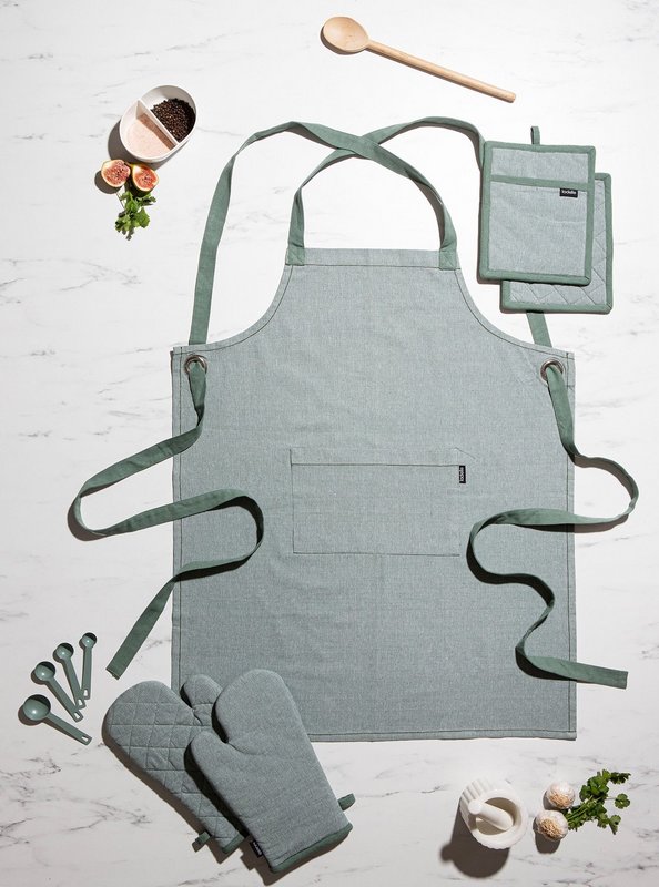 LADELLE Topflappen Eco Recycled Leaf grün 