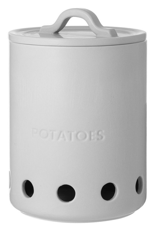 LADELLE Vorratstopf Essentials Potato weiss Keramik 