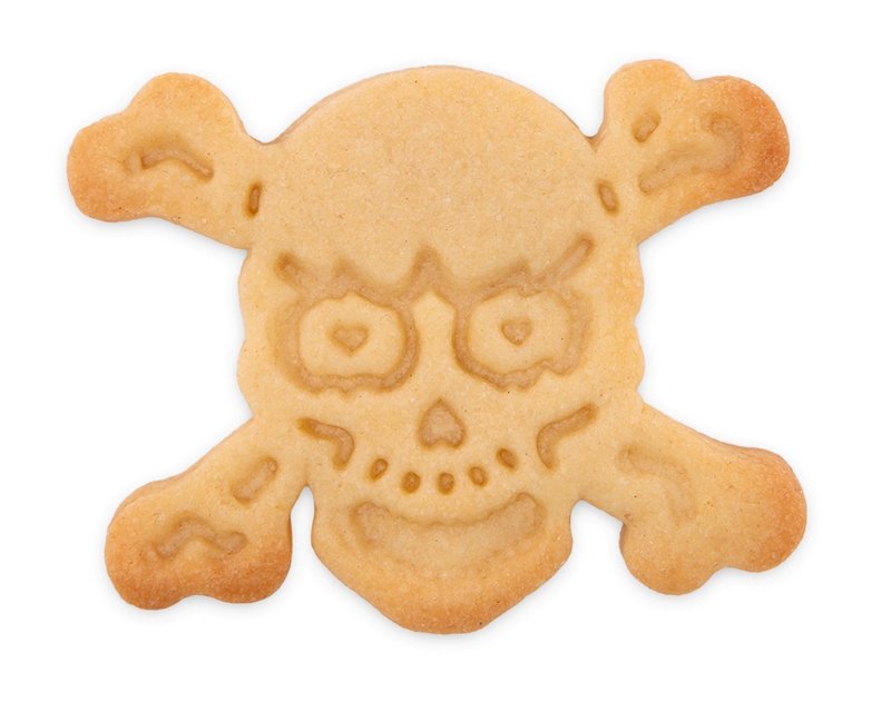 STÄDTER Präge-Ausstecher Totenkopf 