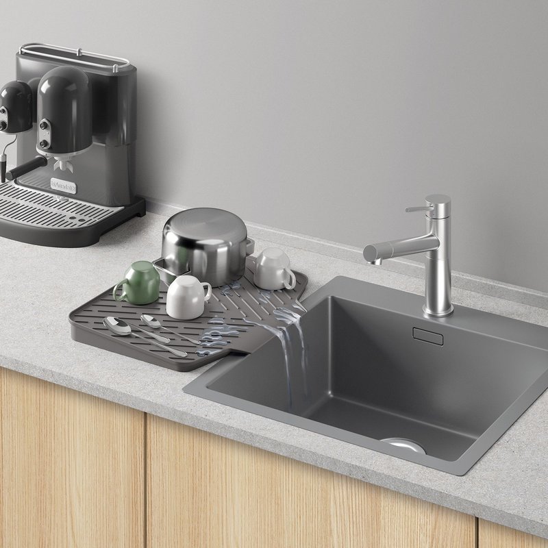 METALTEX Abtropfmatte Gravity-Duo 2in1 