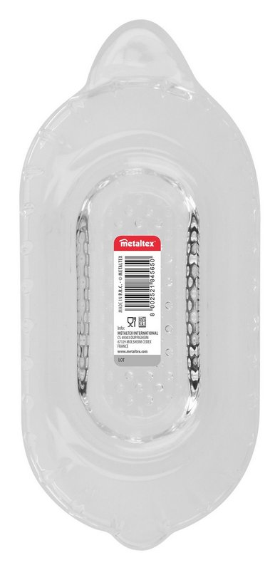 METALTEX Apfelreibe Glas 