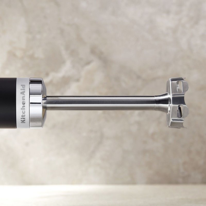 KITCHENAID Stabmixer kabellos mit Zubehör schwarz matt 