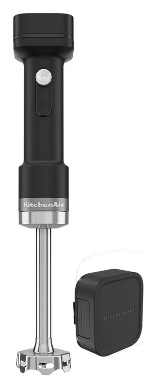 KITCHENAID Stabmixer kabellos ohne Zubehör schwarz matt 