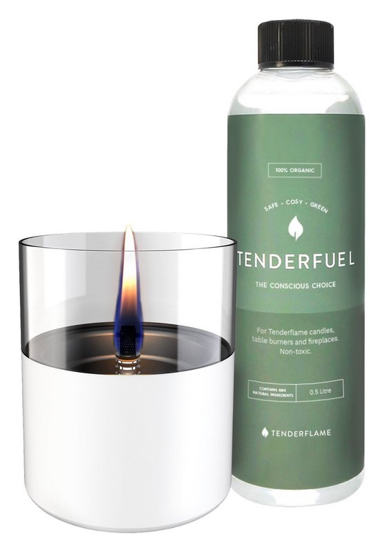 TENDERFLAME Tischkamin Lilly 10 white 