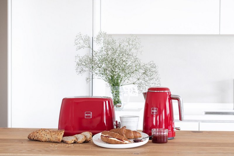 NOVIS Wasserkocher Iconic Line K1 rot 