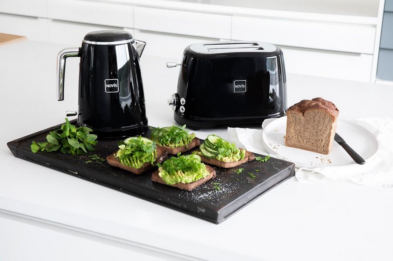 NOVIS Toaster Iconic Line T2 schwarz 