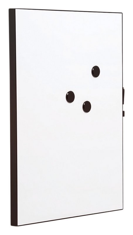 ZELLER Memobord Magnet schwarz 