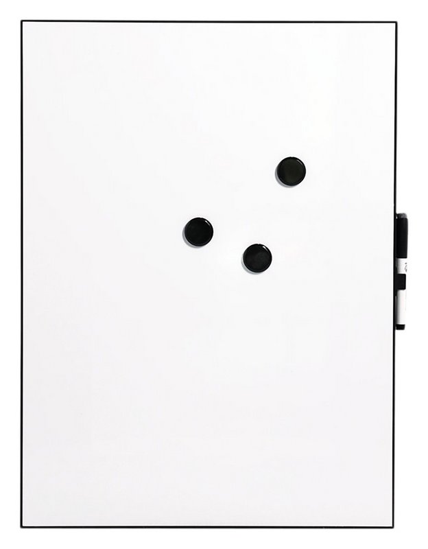 ZELLER Memobord Magnet schwarz 