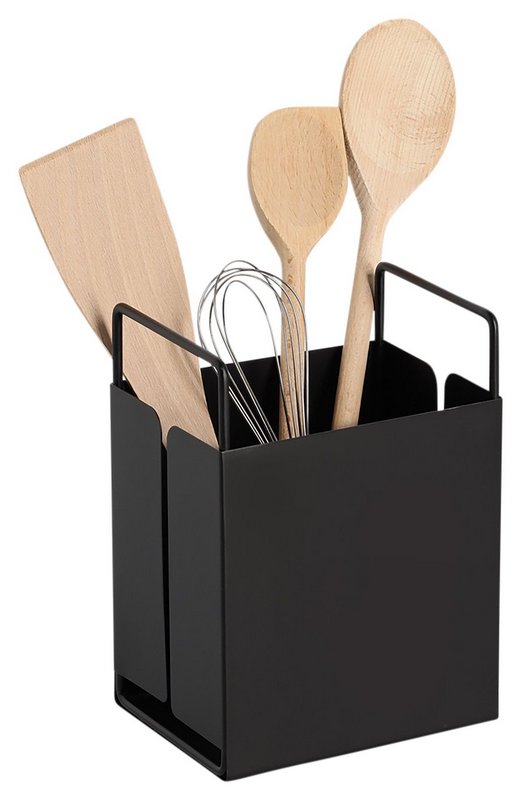 ZELLER Utensilienhalter Organizer Metall schwarz 