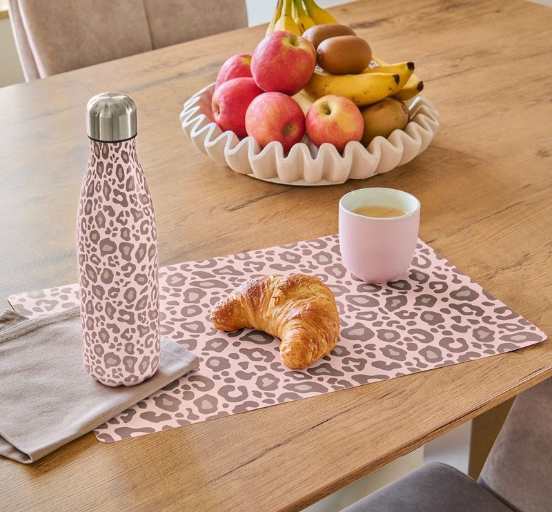 ZELLER Tischset Leo Kunststoff rosa 