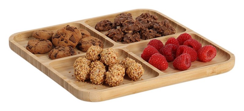 ZELLER Snackteller natur 