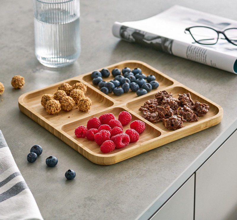 ZELLER Snackteller natur 