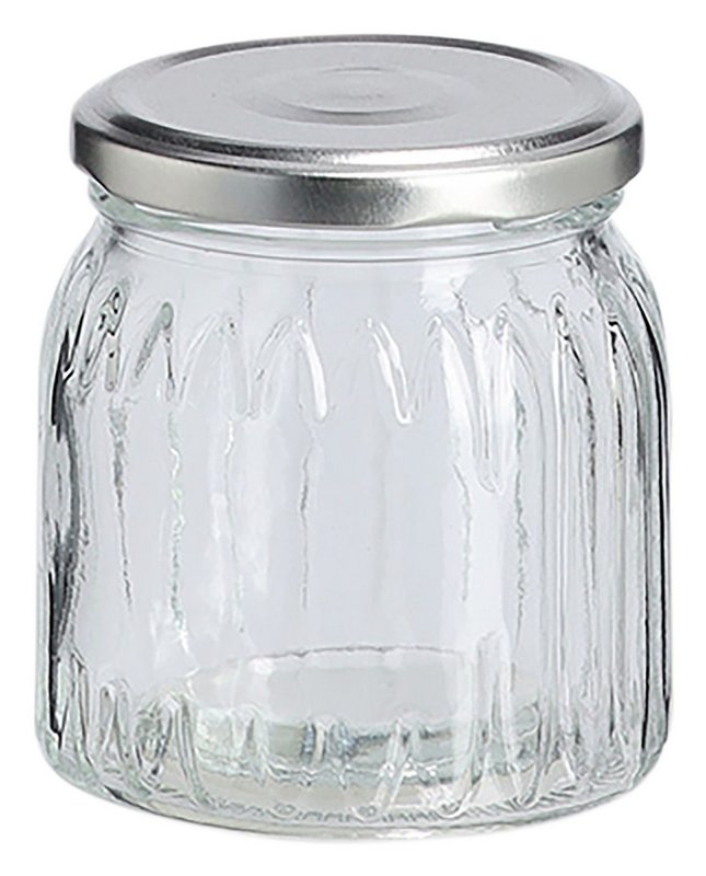 ZELLER Einmachglas mit Metalldeckel 280ml 
