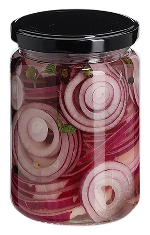 ZELLER Einmachglas mit Metalldeckel schwarz 350ml 