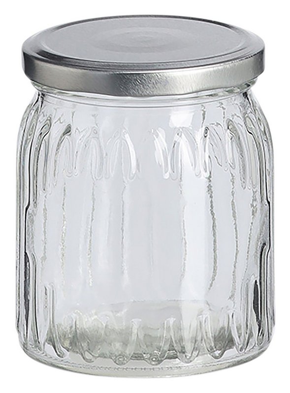 ZELLER Einmachglas mit Metalldeckel 470ml 