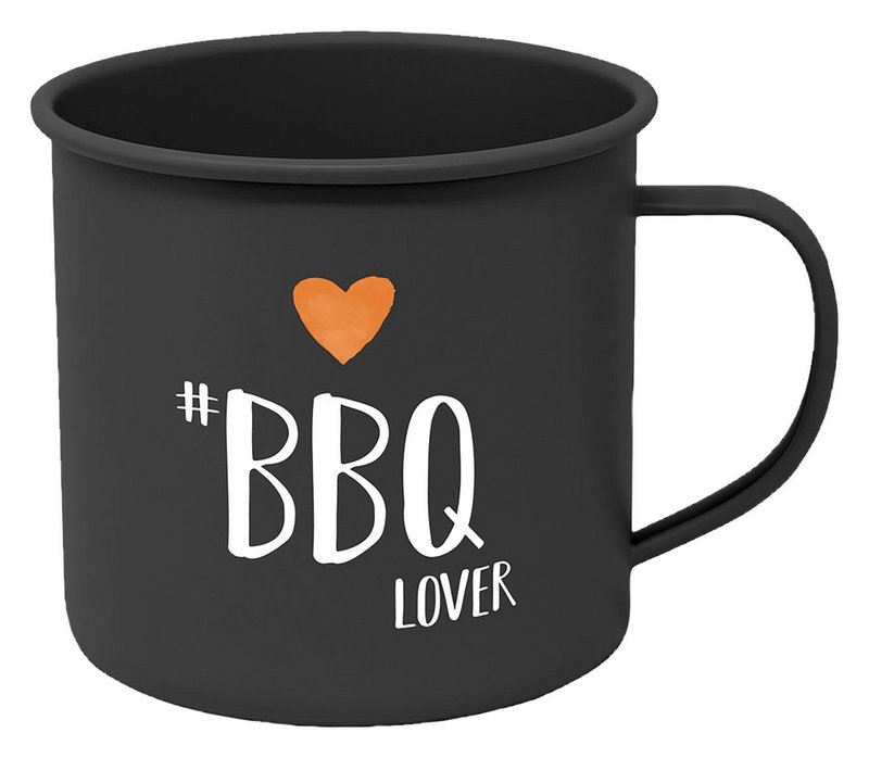 PPD Henkelbecher Happy Metal Mug BBQ Lover 
