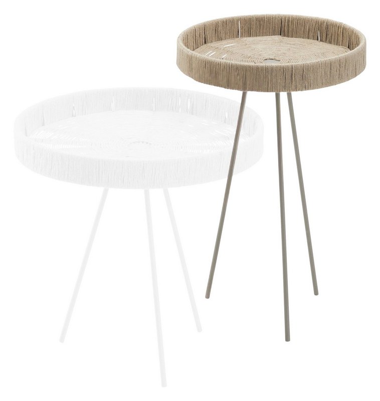 PHILIPPI Beistelltisch Tahiti M beige 