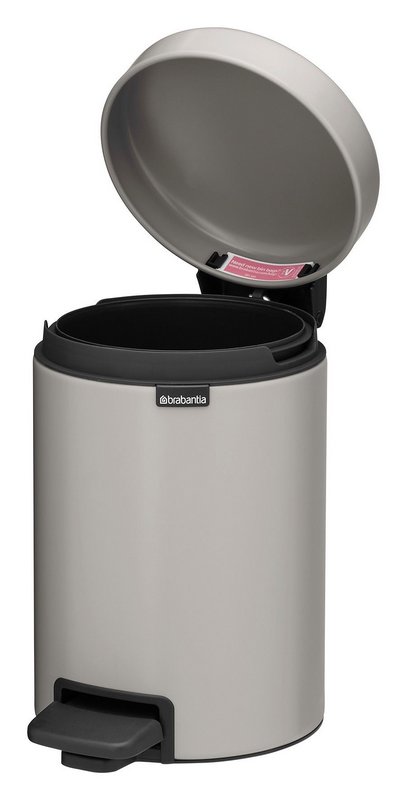 BRABANTIA Treteimer NewIcon soft grey 3 l 