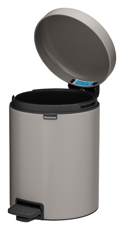 BRABANTIA Treteimer NewIcon soft grey 5 l 