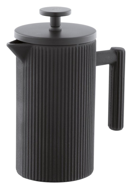 CILIO Kaffeebereiter Matera 3 Tassen Gusseisen schwarz 