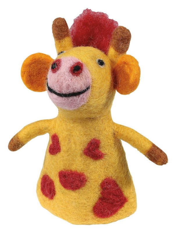 CILIO Eierwärmer Lana Schafwolle Giraffe 