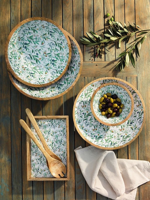 ZASSENHAUS Schüssel Olive Mangoholz S 