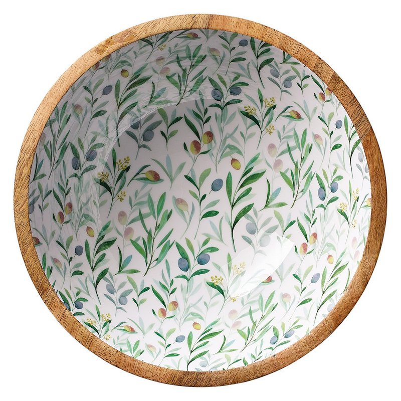ZASSENHAUS Schüssel Olive Mangoholz M 