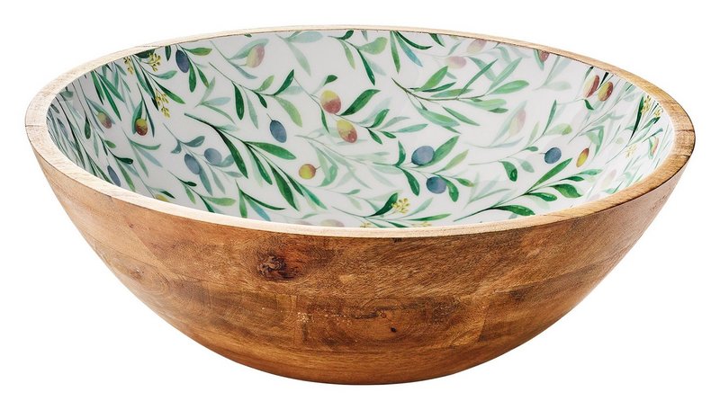 ZASSENHAUS Schüssel Olive Mangoholz L 