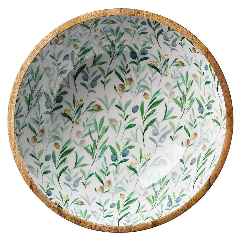 ZASSENHAUS Schüssel Olive Mangoholz L 
