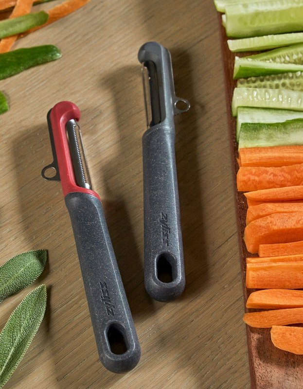 ZYLISS Pendelschäler Set universal soft skin Tomate 