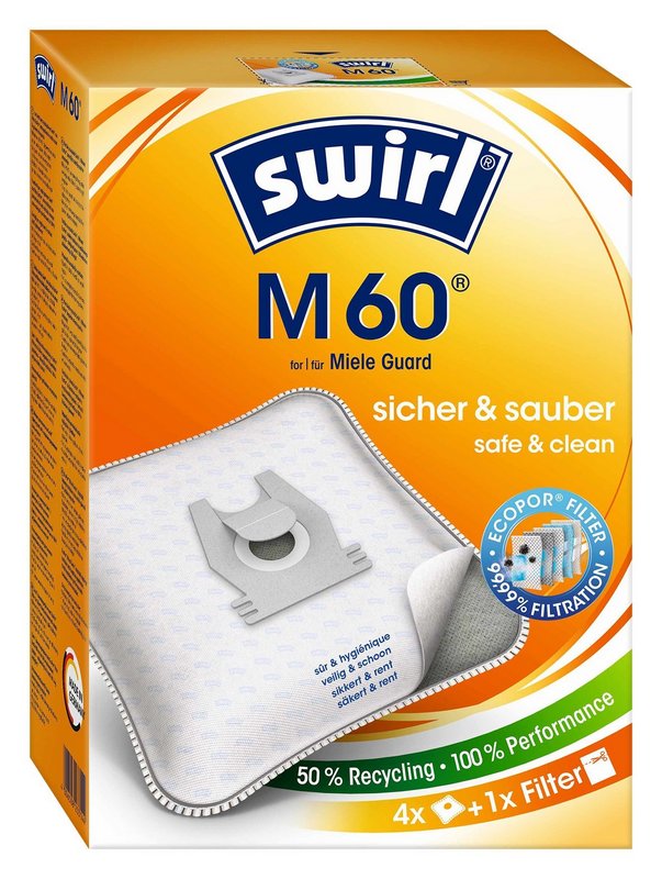 SWIRL Staubsäcke M60 