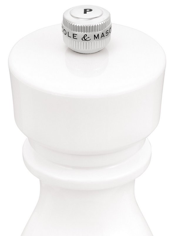 COLE MASON Pfeffermühle London Acryl weiss 