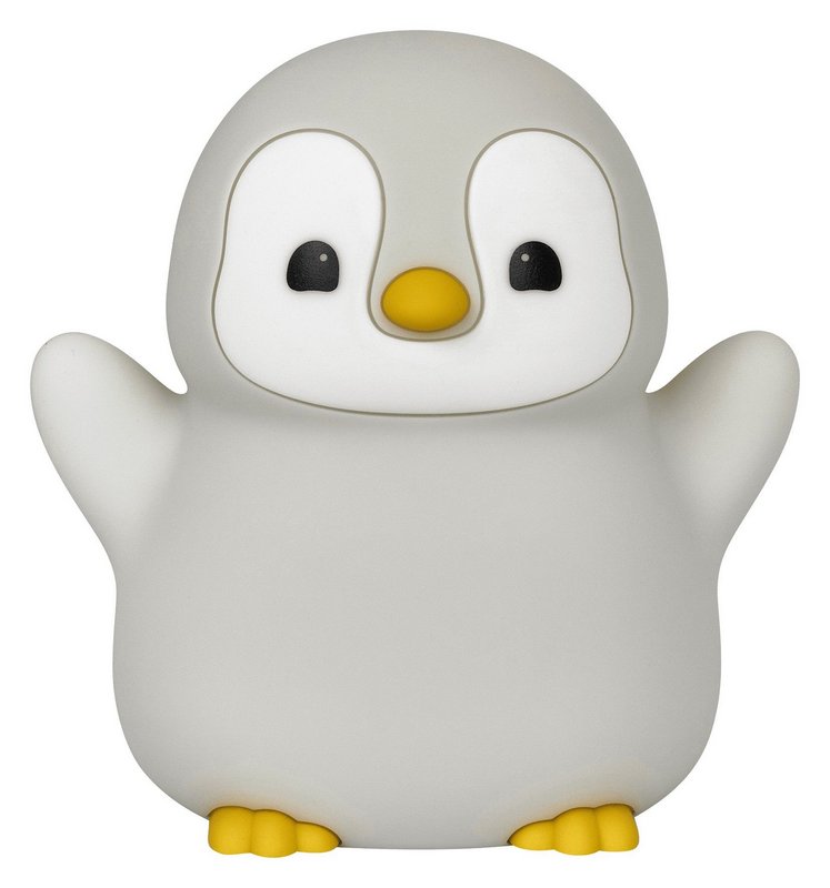 TFA Nachtlicht LED Pinguin hellgrau 