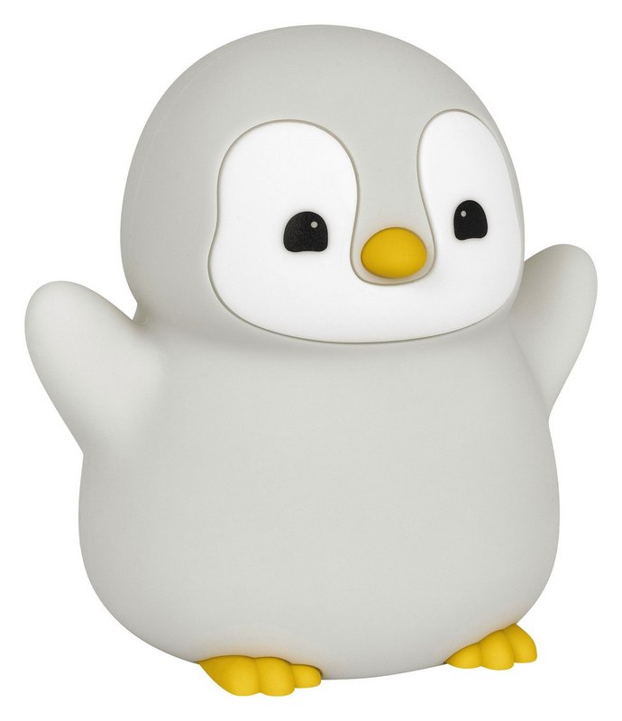 TFA Nachtlicht LED Pinguin hellgrau 