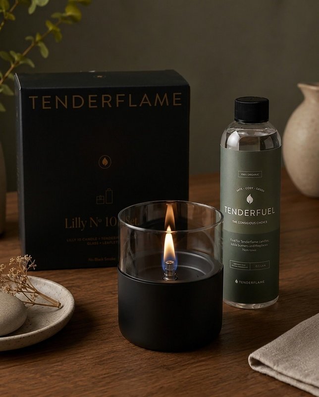 TENDERFLAME Tischkamin Lilly 10 black 